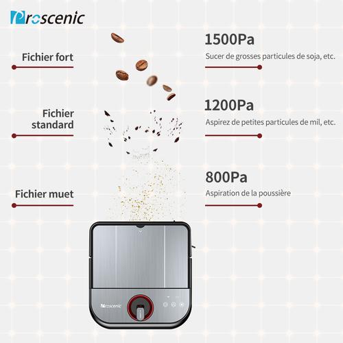 70€ sur Robot Aspirateur Proscenic GT320 Aspirateur et Proscenic GT320 Alexa Aspirateur robot Laveur sol Auto