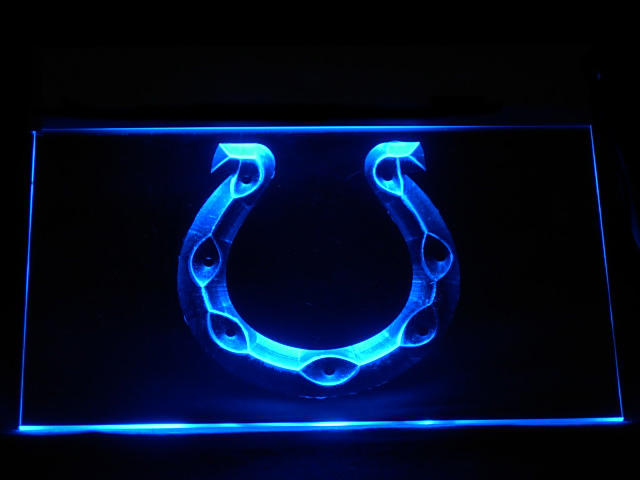 J101B Indianapolis Colts Budweiser For Man Cave Game Room Display Light Sign