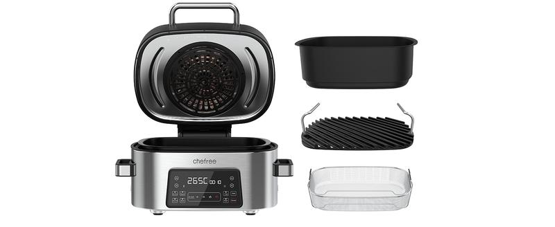 CHEFREE AFG01 - Friggitrice Ad Aria Forno 1650W & 6L - 8-in-1 - 4 Livelli Di Riscaldamento 21 CHEFREE AFG01 - Friggitrice Ad Aria Forno 1650W & 6L - 8-in-1 - 4 Livelli Di Riscaldamento -Elettrodomestici Negozio AAHKMJXYDAFdJAOAIMEbOAchD3VsGnPiUjyg6RW bZeRtl0Xd QSLwBh1ZtztWcTgJW9vT2Lm6 rCYr43mWjRH4U54a2UcBif2wWMantSU2vCw==