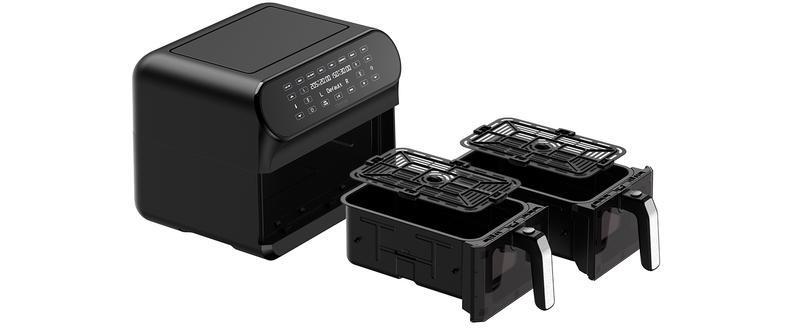 CHEFREE AFW20 Friggitrice Ad Aria A Doppio Cestello, DUAL-VIEW, 8 L, 2400W, 8 Funzioni, Cottura Simultanea, Antiaderente, Preriscaldamento, Menu Italiano Online 15 CHEFREE AFW20 Friggitrice Ad Aria A Doppio Cestello, DUAL-VIEW, 8 L, 2400W, 8 Funzioni, Cottura Simultanea, Antiaderente, Preriscaldamento, Menu Italiano Online -Piccoli Elettrodomestici Negozio AAHKMJXYDAFdJAOAIMEbOAchD3VsGnPiUjyg6RW bZeRtl0Xd QSLwBh1ZtztWcTgJU4UJxYhUzYLJ5M y1Gs3OB0jJQ174UN4Ry8jk4nPANQA==