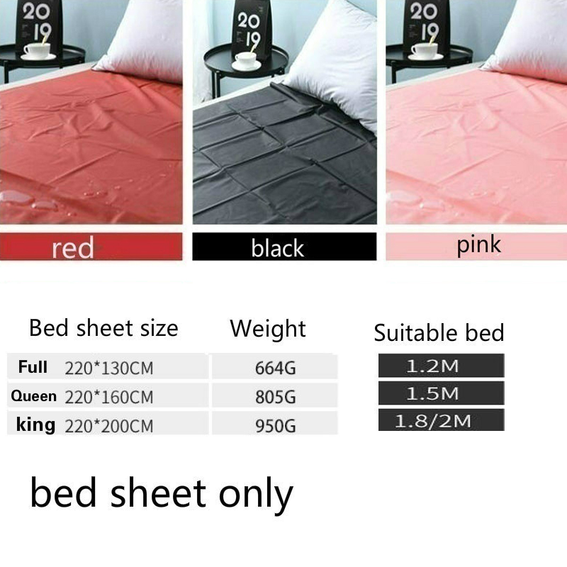 Tinksky Waterproof Bed Sheet Sex Flirting Bed Cover Adult Oil Massage Bedding Sheets, Size: 220x130x0.2cm