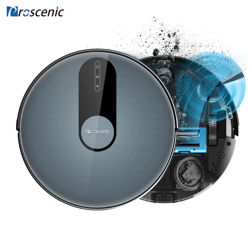 Proscenic Aspirateur Robot 820S-Nettoyeur Et Laveur 3 En 1- Connecté ... -Électromaison Innovante 5da3dc4a6650a