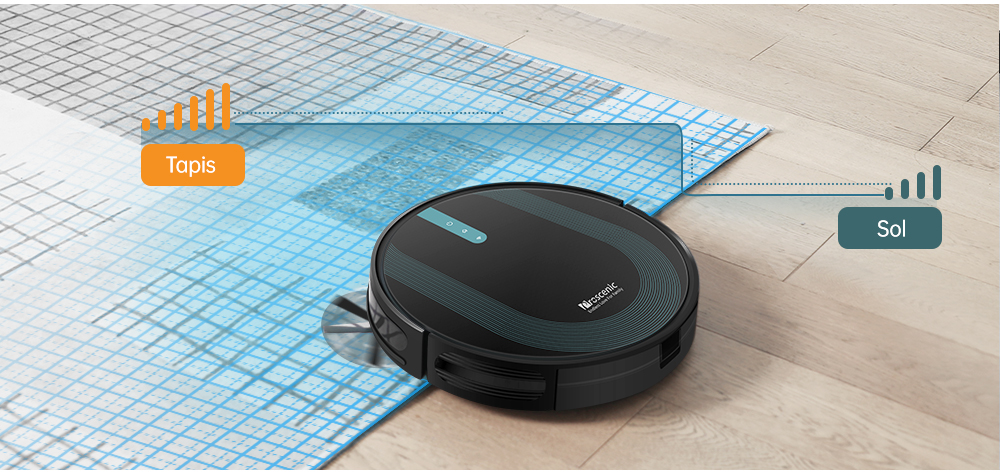 850P aspirateur robot laveur