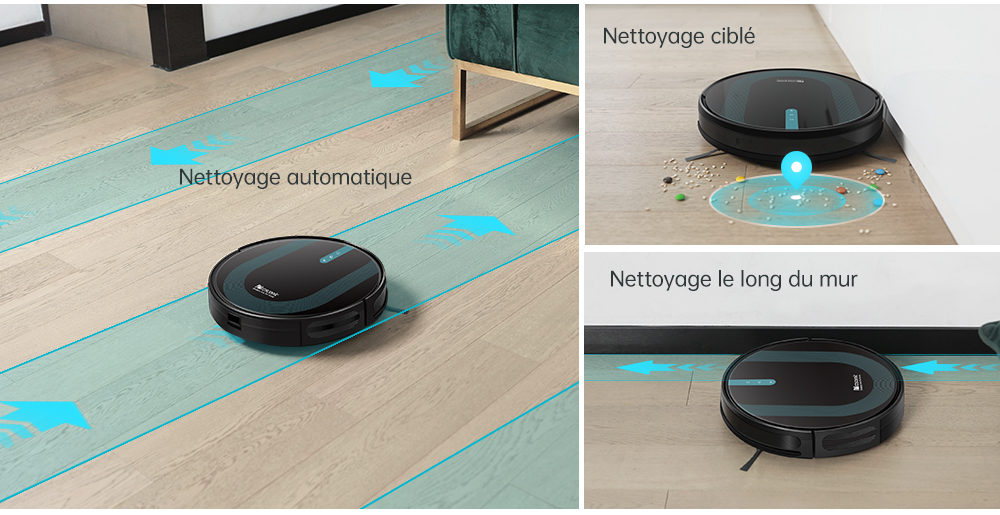 850P aspirateur robot laveur
