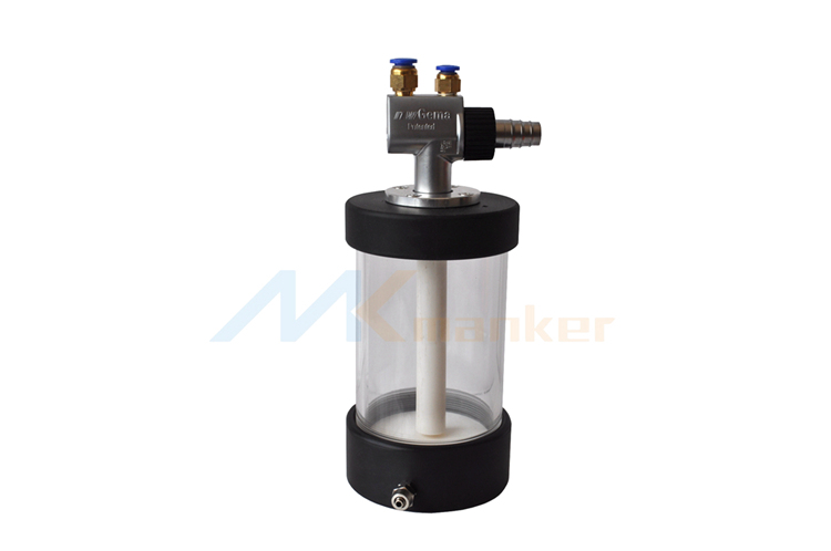 Baoer Small Fluidized Powder Hopper Cup with Pump for Powder Coating System with Pump