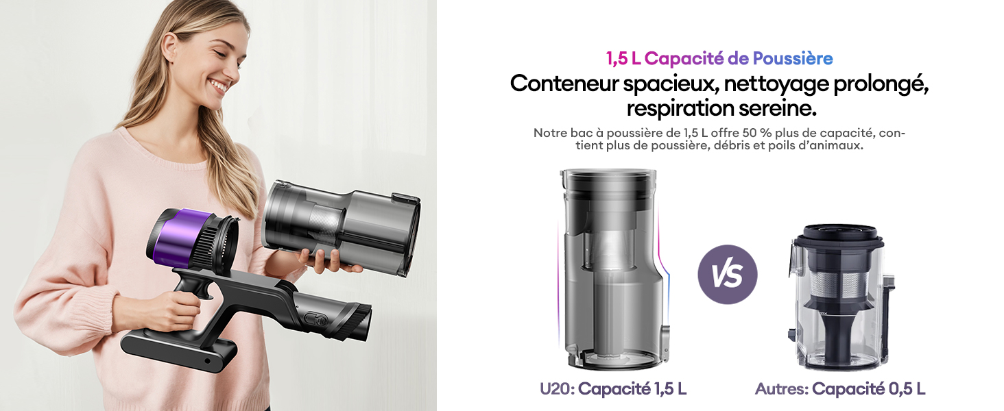 Ultenic Filtros HEPA Original Para U20 (Pack De 3