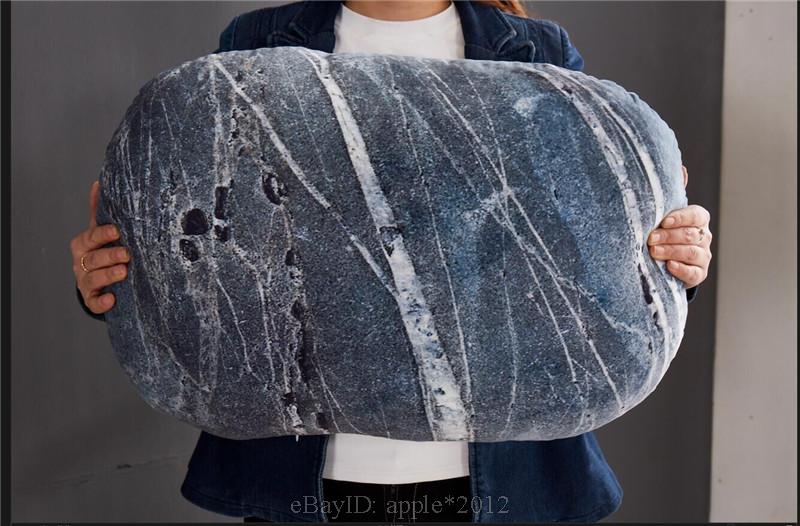 A set Patterned pebble stone pillow/pillowcases rock cushion/cushion