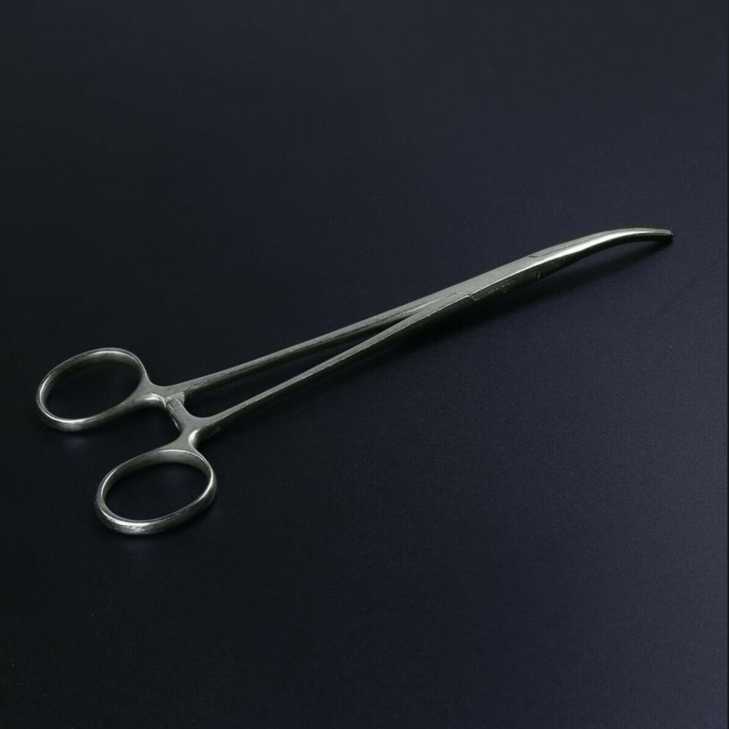 18cm Surgical Elbow Scissors Fishing Hemostat Curved Forceps Locking