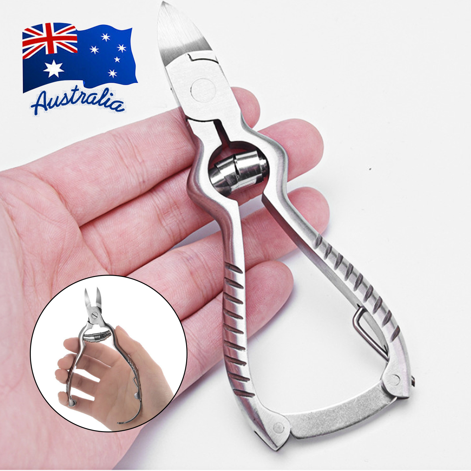 Professional Steel Heavy Duty Thick Toe Nail Clippers Plier Chiropody