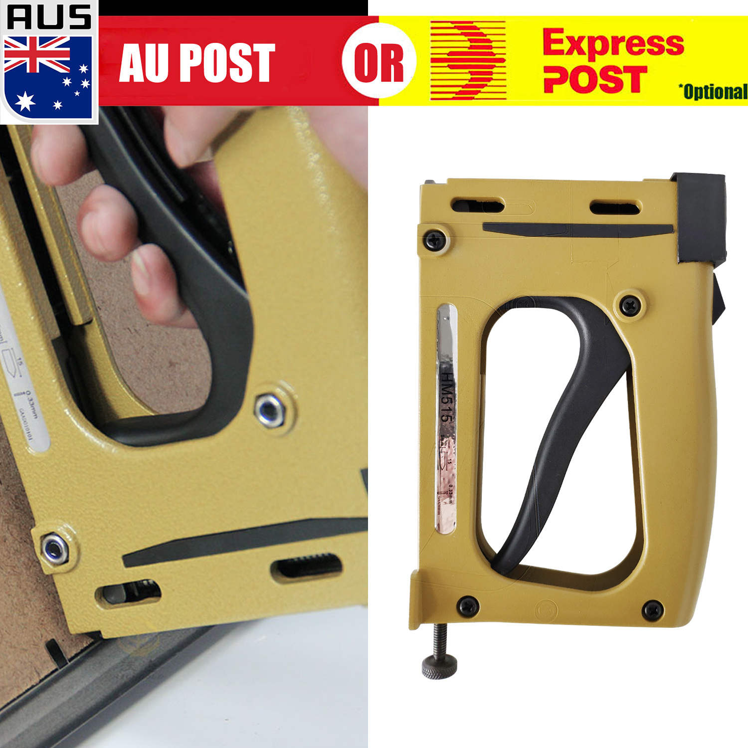 Picture Frame Framing Point Driver Tacker Point Staple Gun + FREE