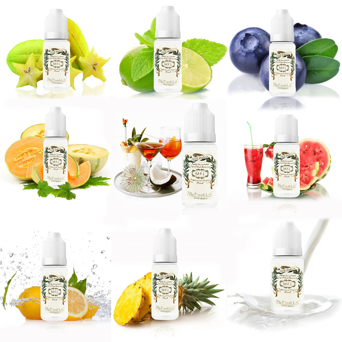 "E" DIY "Juice" flavors Food Grade Concentrate Over 110 Kind of