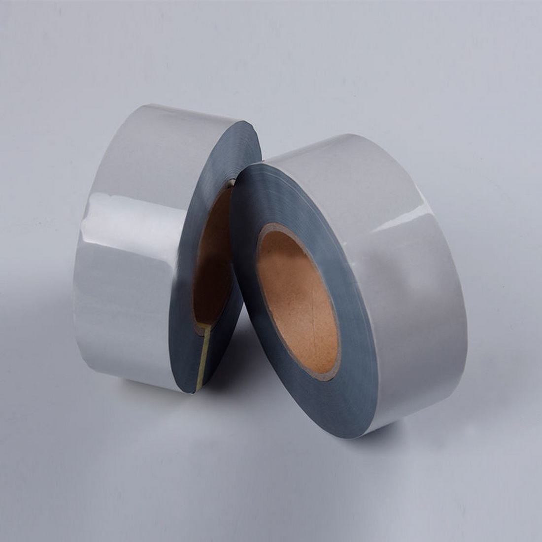 2" Width Silver Reflective Tape Fabric Elastic Material Iron On Heat