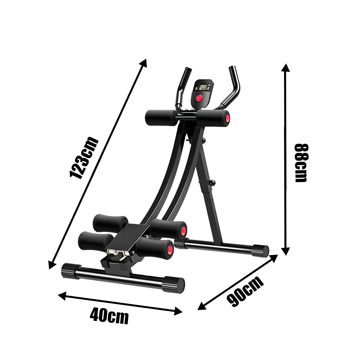 Fitness Core Abdominal AB Glider Trainer Workout Machine