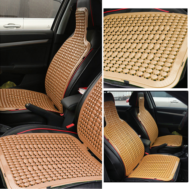 Details About Universal Natural Cool Summer Seat Massage Car Truck Cushion Home Chair Cover