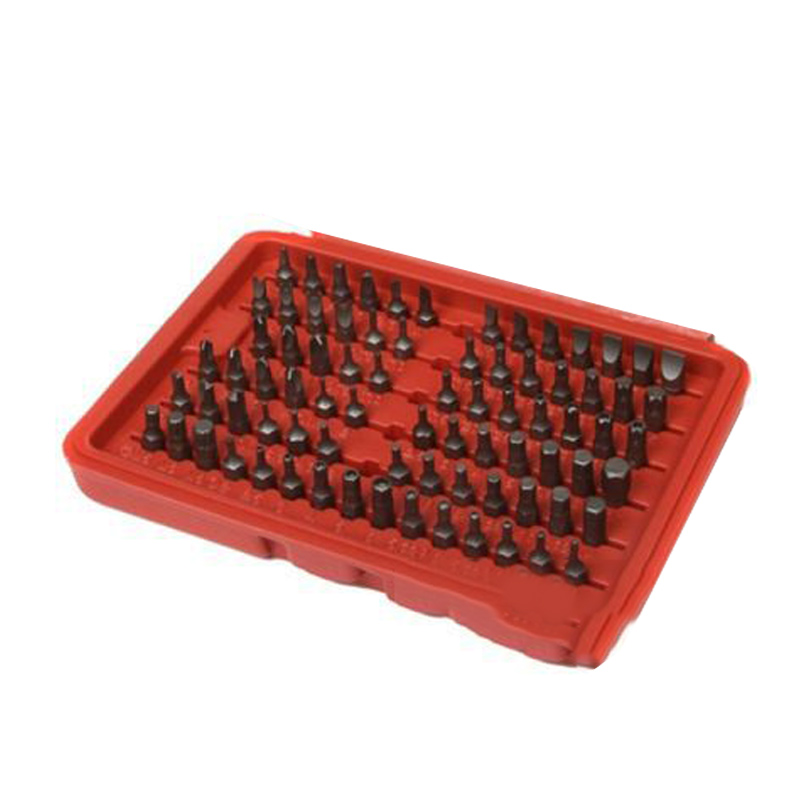 100pcs Multi-Piece Electric Batch Head Screwdriver Bits Hex with Carrying Case