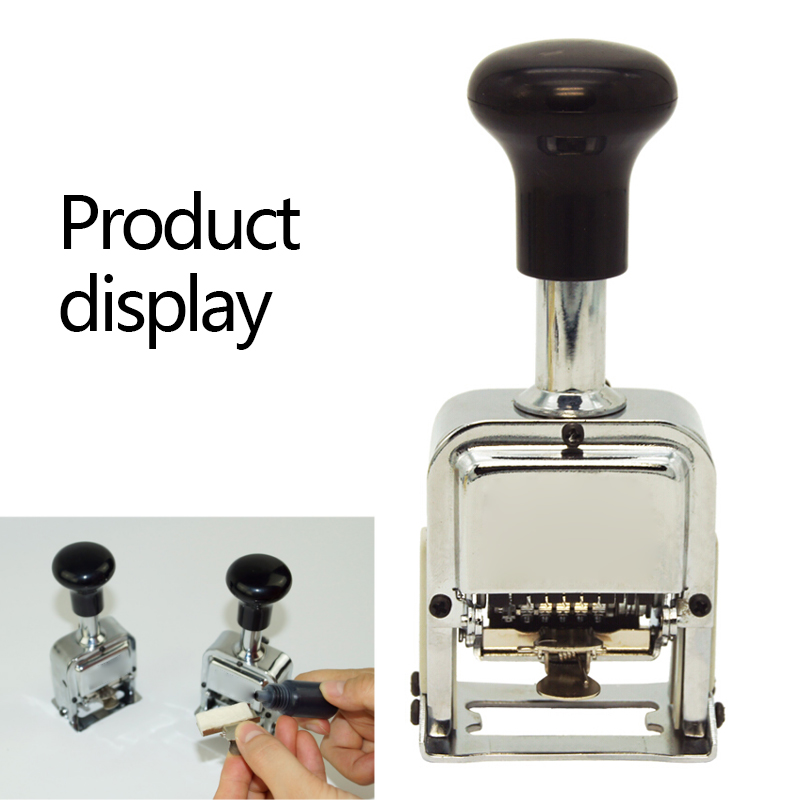 8 Position Automatic Numbering Machine Chapter Marking Machine Digital Stamp