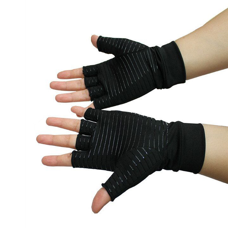 No-slip Cycling Climbing Sports Racing Half Finger Semi silica Gloves S//M//L 2pcs
