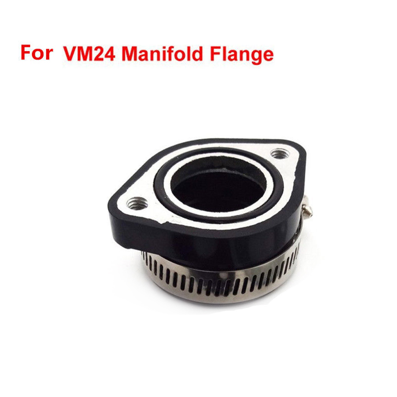 28mm/&35mm Car Carb Flange Intake Adapter Manifold Boot Fit VM24 Manifold Intake