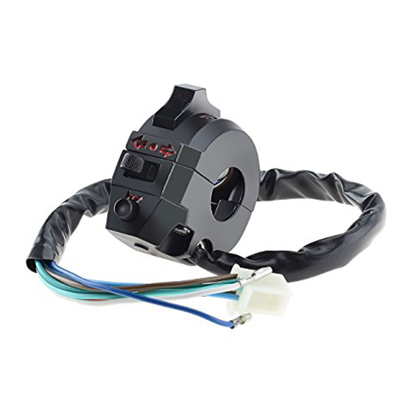 Universal 7/8" Switch Light Turn Signal On Off Light For Motorcycle Pit