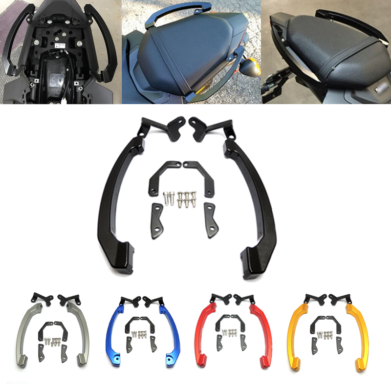 Motorcycle Universal Rear Passenger Pillion Seat Handle Grab Bar Hand Rails