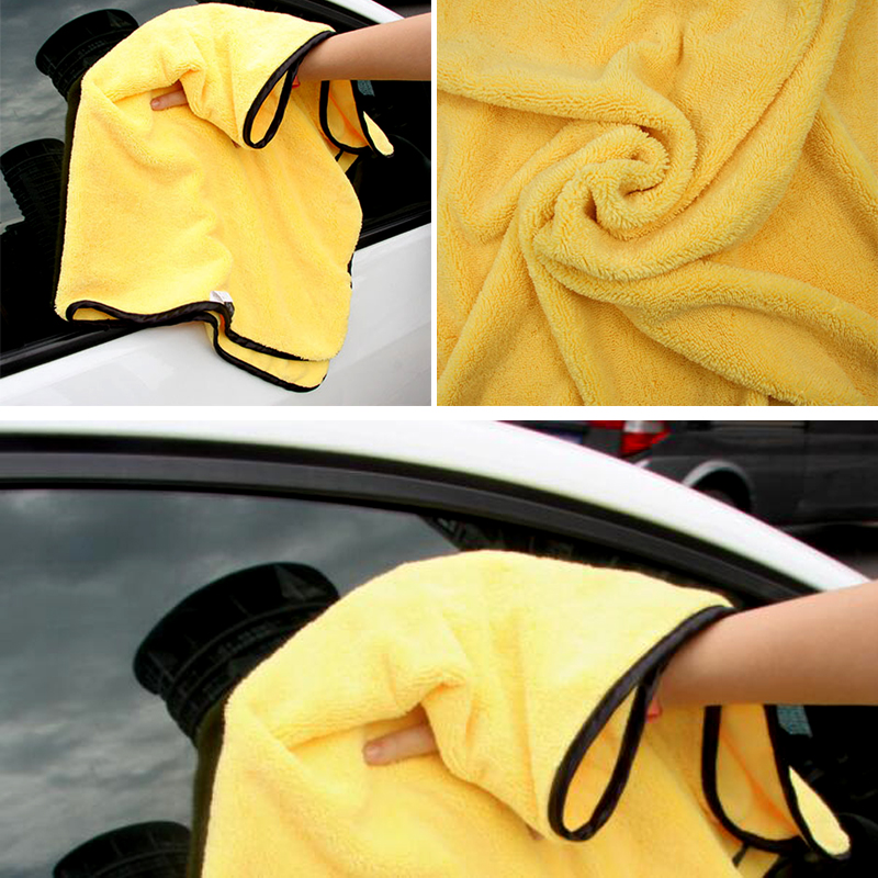 2x 92*56cm Car Wash Cleaning Drying Cloth&Towels Absorbent Microfiber ...