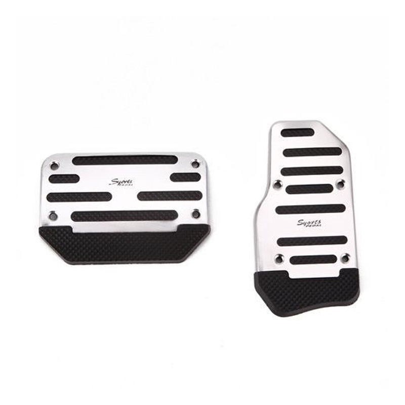 2pcs Automatic Transmission Car Brake Foot Pedals Cover Treadle Non-Slip Compatible with C-h-e-v-r-o-l-e-t C-r-u-z KSTE Car Automatic Pedals