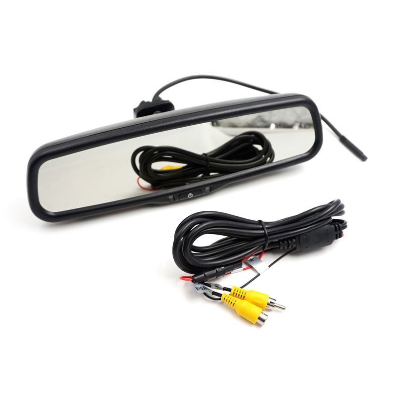 4.3" Car Replacement Rear View Mirror Monitor with No1 Bracket+Backup
