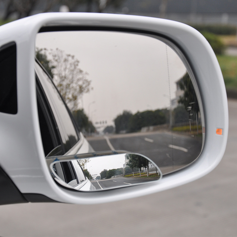 Round Glass Convex Mirror Replacement for Blind Spot fit most Trucks /& Cars 6.5/"