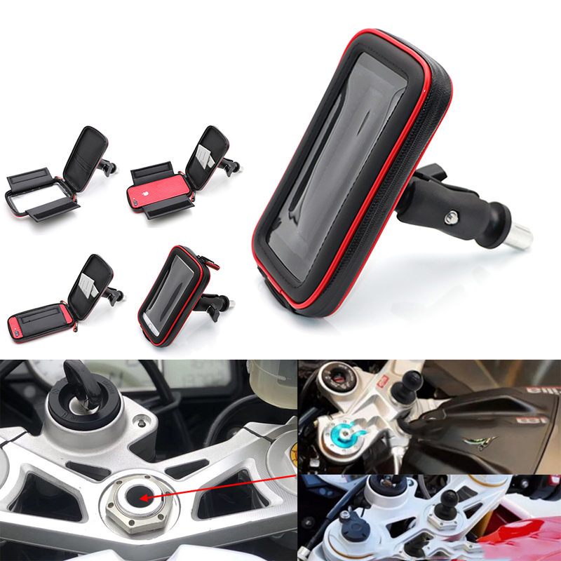 motorcycle phone stem mount