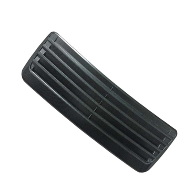 Sturdy Car Decorative Air Flow Intake Hood Scoop Cover Carbon Fiber 47x18cm ABS