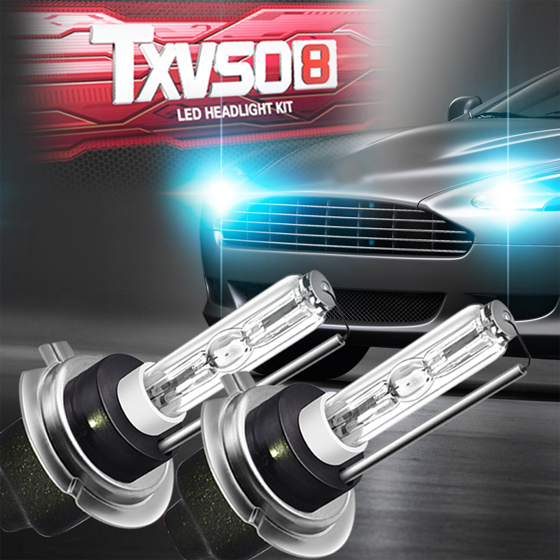 2PCS 6000K H7 Xenon HID KIT's Light Bulbs 55W Universal Car Headlights Lamp  L&R