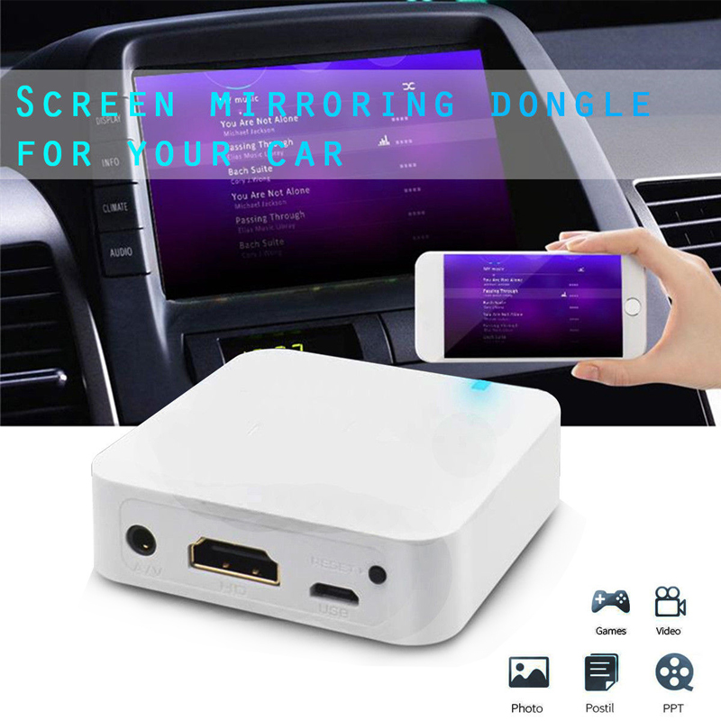 Car Mirror link Box WiFi Display Android iOS Navigation Smart Screen