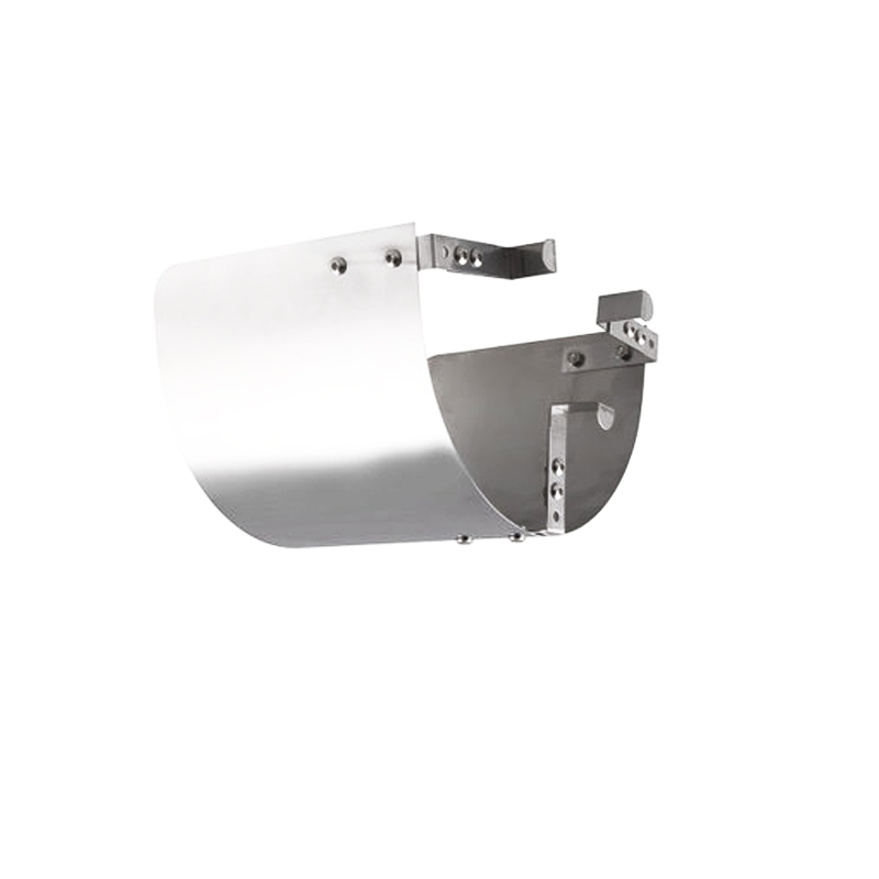 UNIVERSAL STAINLESS STEEL AIR INTAKE FITLER HEAT SHEILD FOR 3/"-3.5/" CONE FITLER