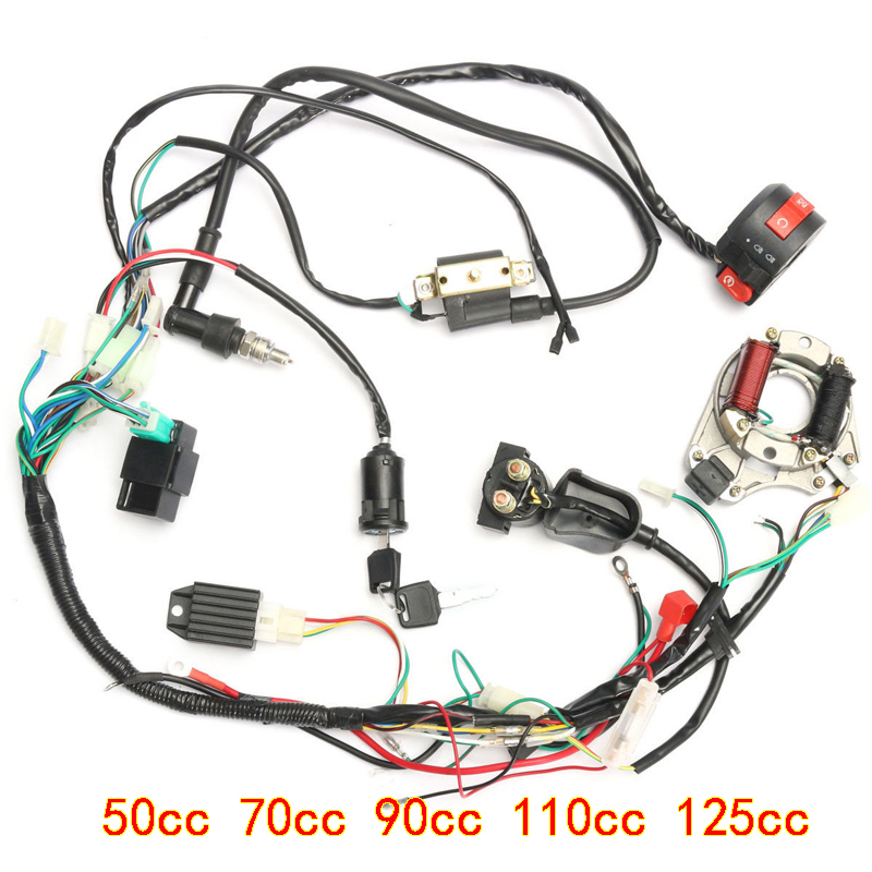 Cdi Wire Harness Stator Assembly Wiring For 50cc