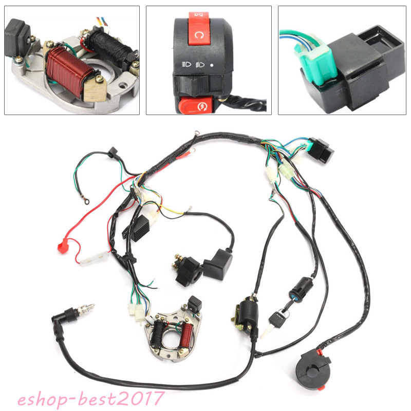 Cdi Wire Harness Stator Assembly Wiring For 50cc