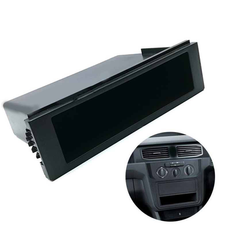 1 Din Car Stereo Radio Dash Cup Holder Storage Box CD Player Unit Case