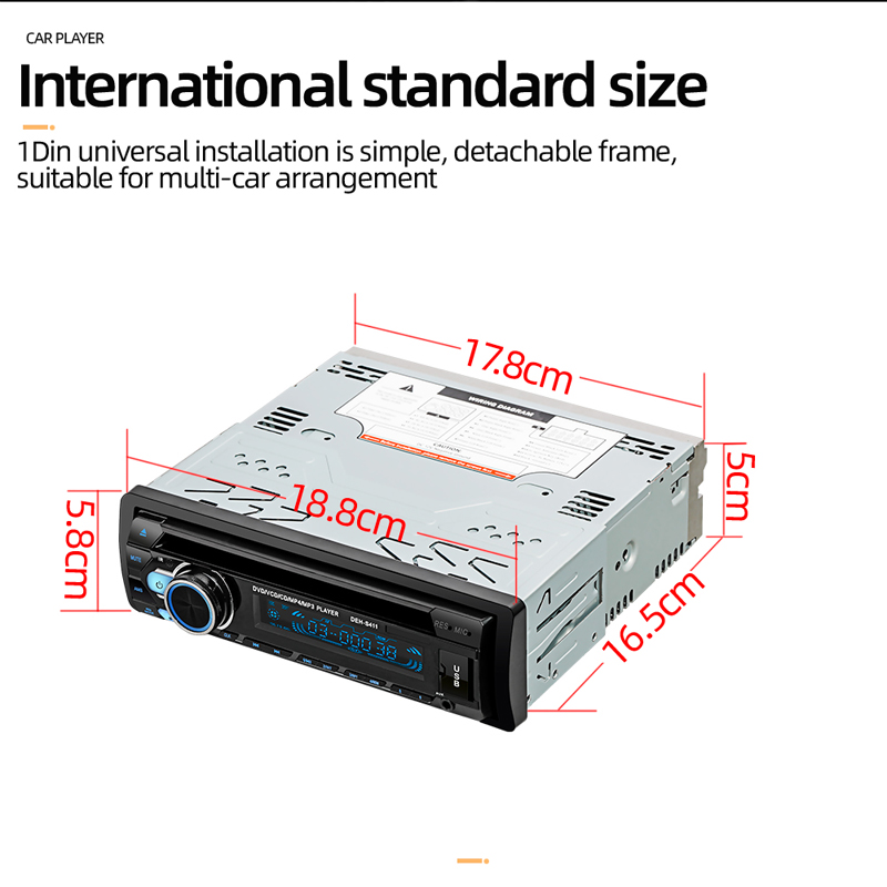 カーオーディオ DVD/CD/MP3/MP4 Bluetooth 車載ラジオ受信機,Bluetoothプレーヤー,バストラック用,DVD,24v
