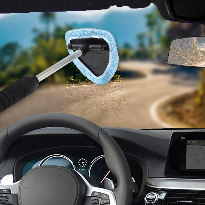 Windshield Clean Car Auto Wiper Cleaner Glass Window Tool Brush Kit 180° Rotate | eBay A Car's Rear Windshield Wiper Rotates 125