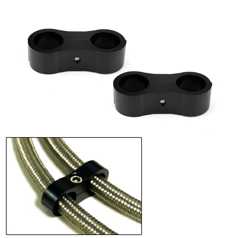 10PCS Stainless Steel Auto Car AN6 14 mm (0.55") I.D Hose Separator