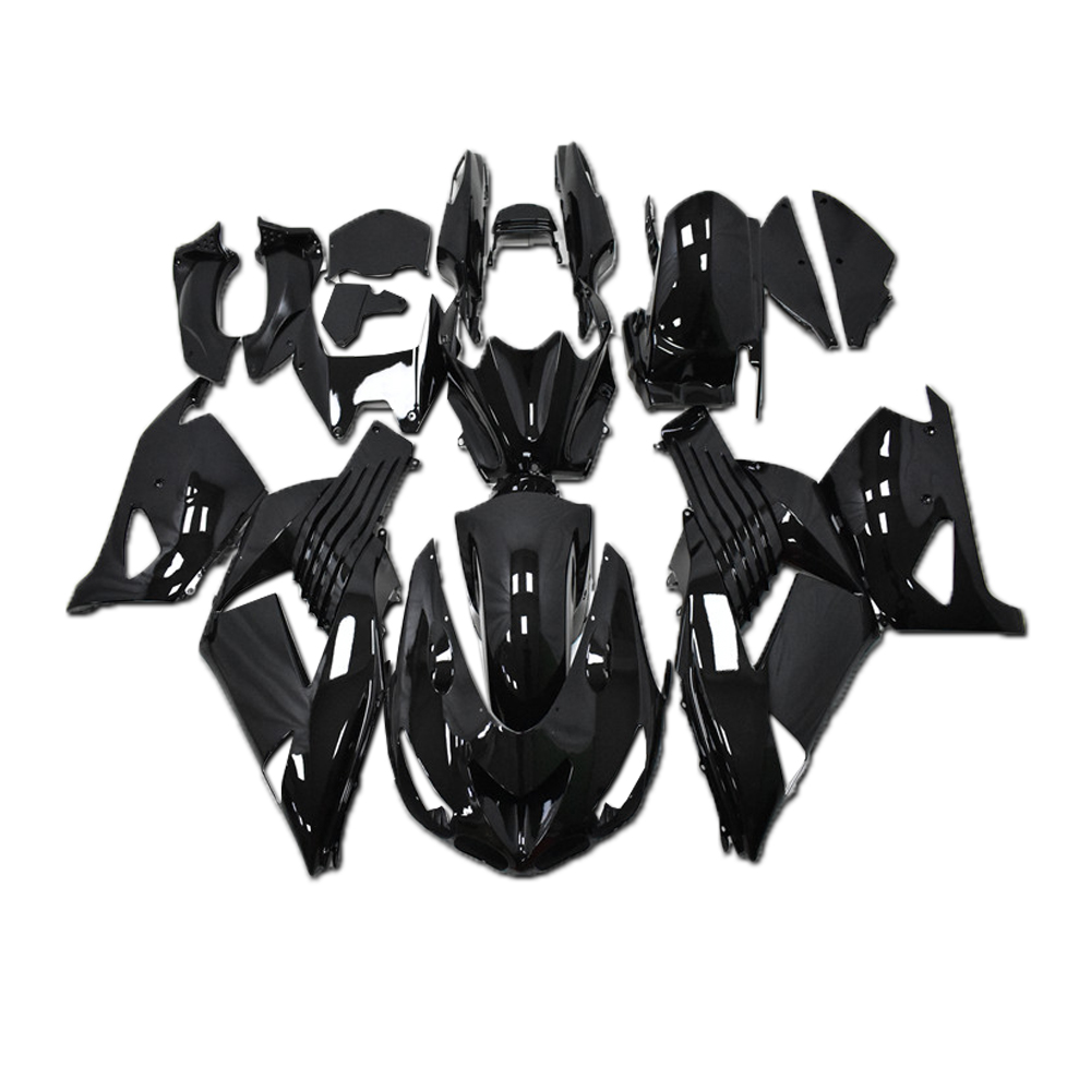 FK Injection Glossy Black Fairing Fit for Kawasaki Ninja