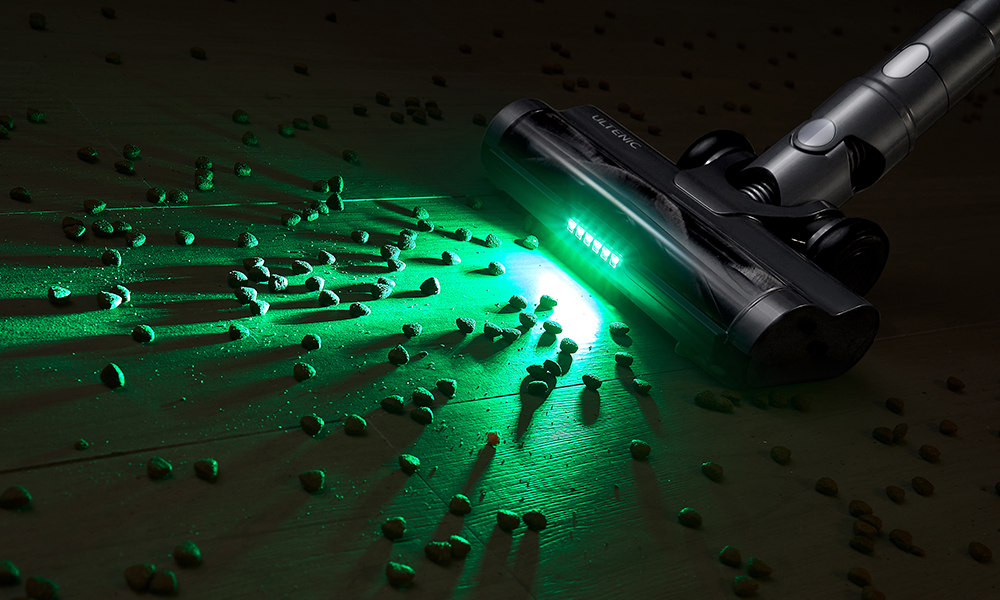 Ultenic U12 Vesla - Aspirateur Balai sans Fil Puissant 4 en 1 - Laser  révèle la poussière microscopique - 45 Min - Anti-Emmêlement - Cdiscount  Electroménager