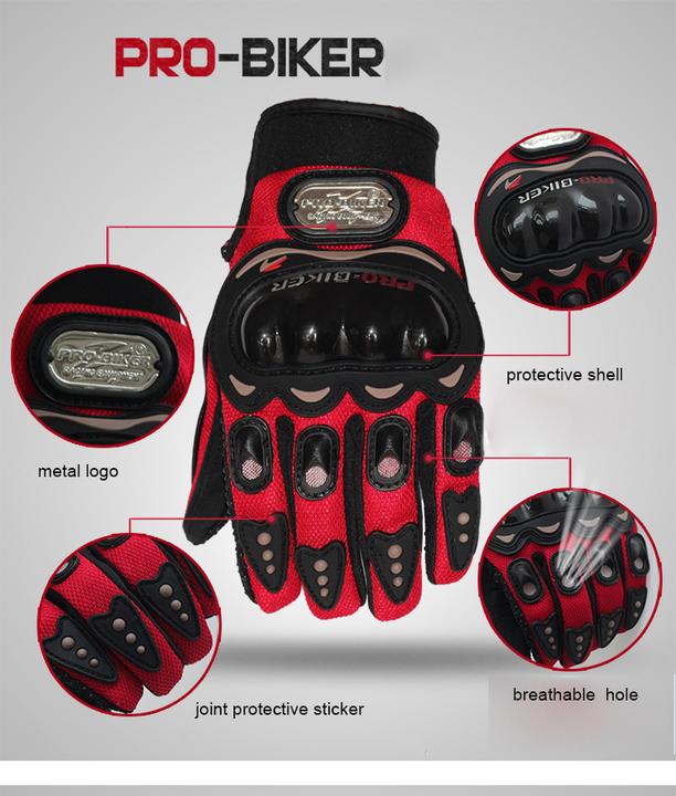 Motorcycle Motorbike Motocross Motor Fiber Bike Racing Gloves ProBiker