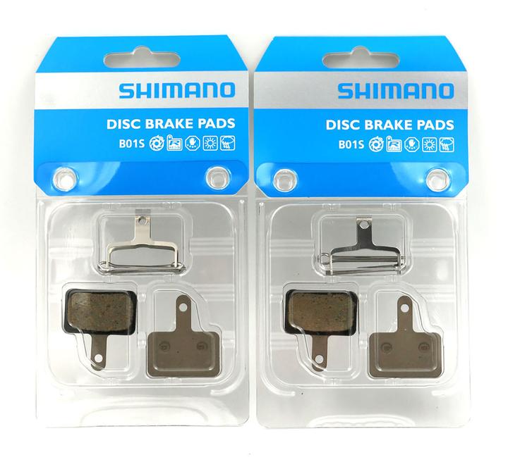 4x Bremsbeläge Für Shimano - Halbmetall & Langlebig