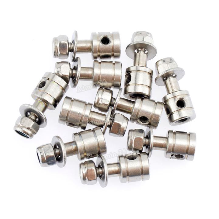 10PCS Servo Rod Connectors Push Rod Connector Adapter Linkage Stoppers