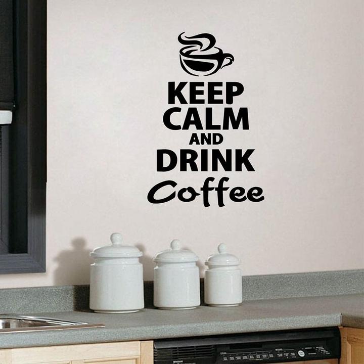 Wall Tattoo Wall Sticker hallway living room youth bedroom keep calm and chill out