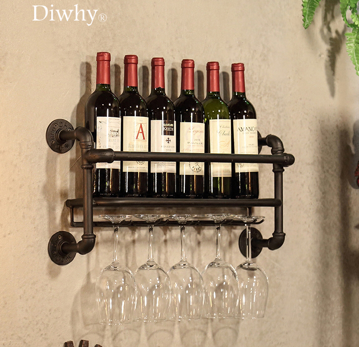 Details About Wall Mount Metal Wine Rack 5 Long Stem Gl Holder Cork Storage Details About Wall Mount Metal Wine Rack 5 Long Stem Gl Holder Cork Storage