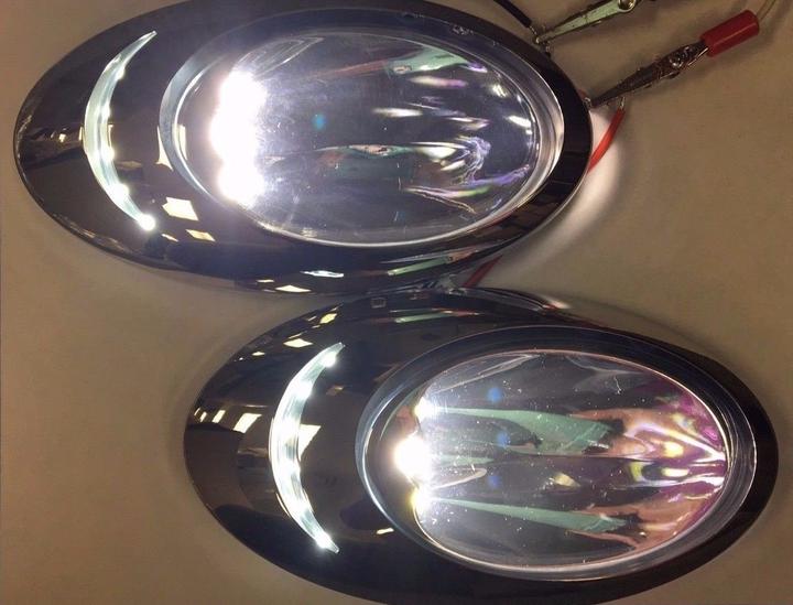ITC 1 PAIR Marine Boat LED Hull Side Surface Mount Docking Lights 69389SS