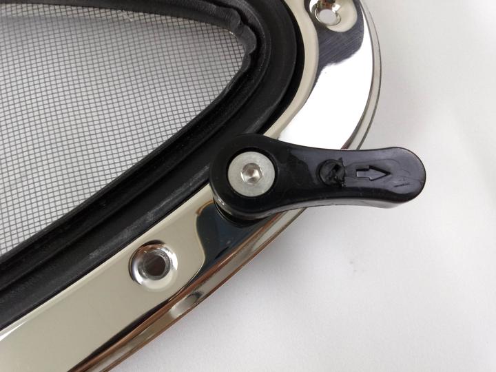 200*460mm 7.9*18.1” Eye Shape 316L SS Opening Portlight Porthole For Marine Boat