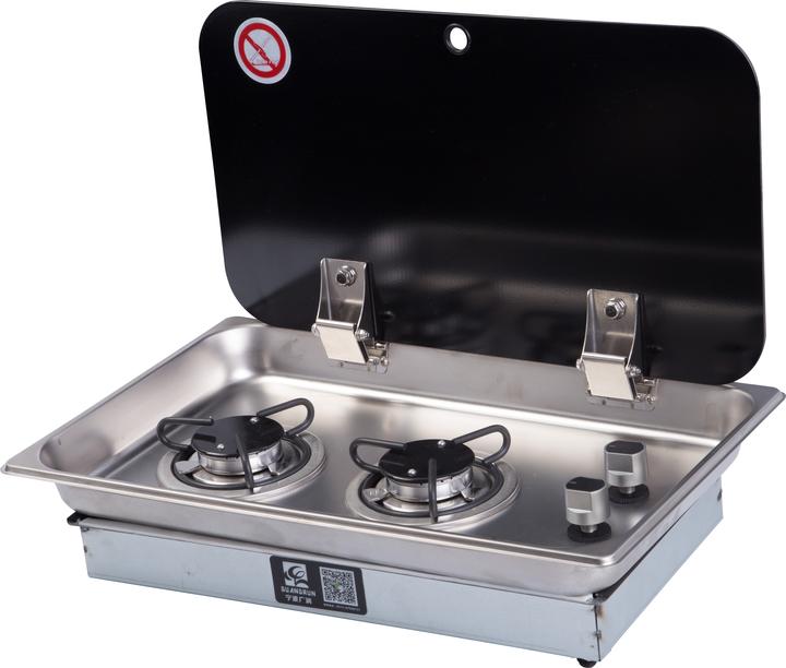 lpg 2 burner gas stove