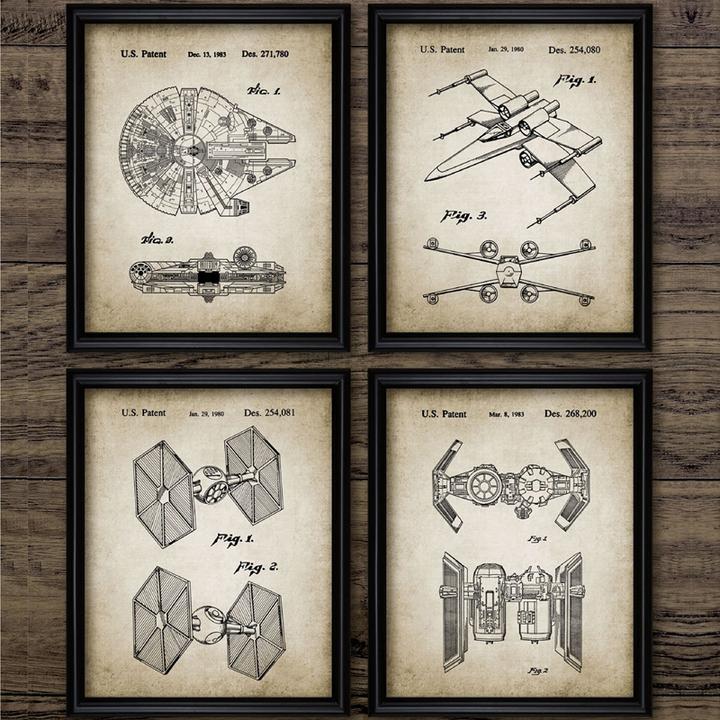 star wars wall art